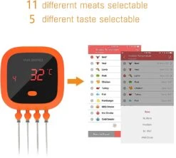 Inkbird IBT-4XC -Keuken Grill Winkel image 1046