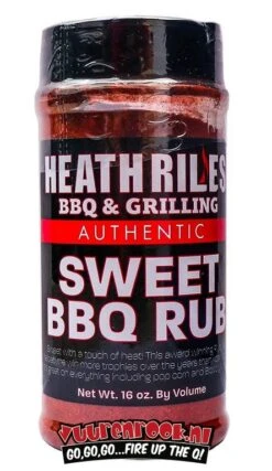 Heath Riles BBQ Sweet BBQ Rub 10 Oz -Keuken Grill Winkel image 1174