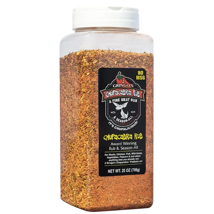 2 Gringos Chupacabra BBQ Rub NO MSG 25 Oz 3 2 Gringos Chupacabra BBQ Rub NO MSG 25 Oz
