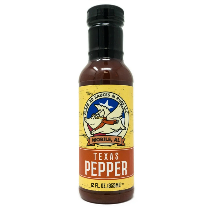 Flaps 20 Texas Pepper Sauce 12oz 3 Flaps 20 Texas Pepper Sauce 12oz