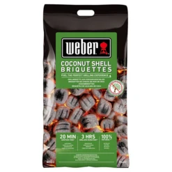 Weber Kokosbriketten Pillow Shape 8 Kg