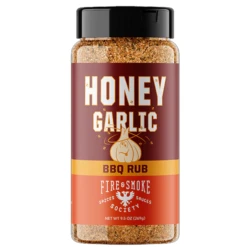 Fire&Smoke Honey Garlic BBQ Rub 9.5 Oz
