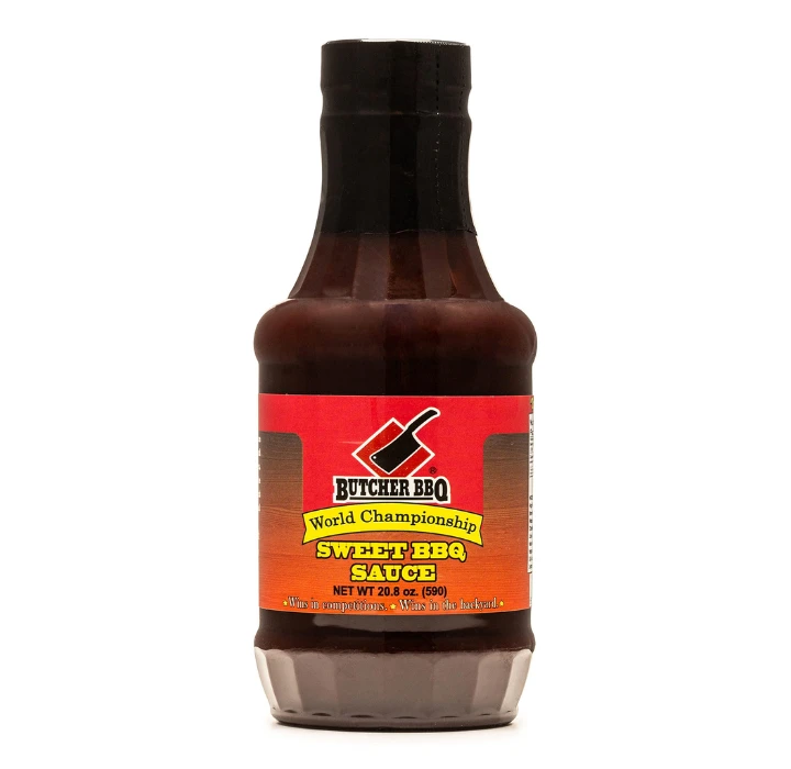Butcher BBQ Sweet Sauce 20.8oz 3 Butcher BBQ Sweet Sauce 20.8oz