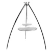 Cookking Driepoot Gebogen Met Dubbel RVS Rooster 200 Cm 2 Cookking Driepoot Gebogen Met Dubbel RVS Rooster 200 Cm -Keuken Grill Winkel image 1713