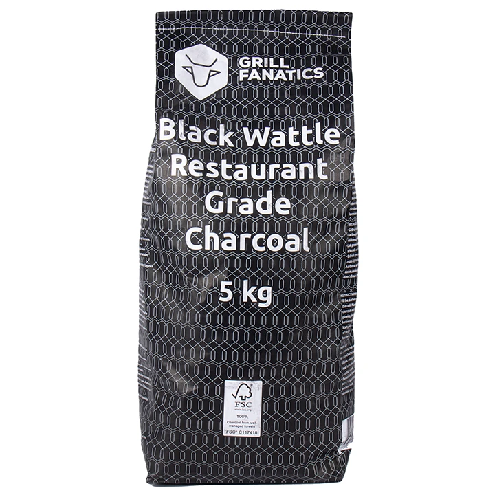 Grill Fanatics Restaurant Grade Charcoal Black Wattle 5 Kg 3 Grill Fanatics Restaurant Grade Charcoal Black Wattle 5 Kg