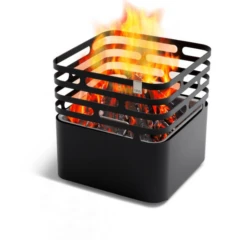 Höfats Cube Vuurkorf Zwart -Keuken Grill Winkel image 1799