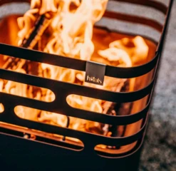 Höfats Cube Vuurkorf Zwart -Keuken Grill Winkel image 1803