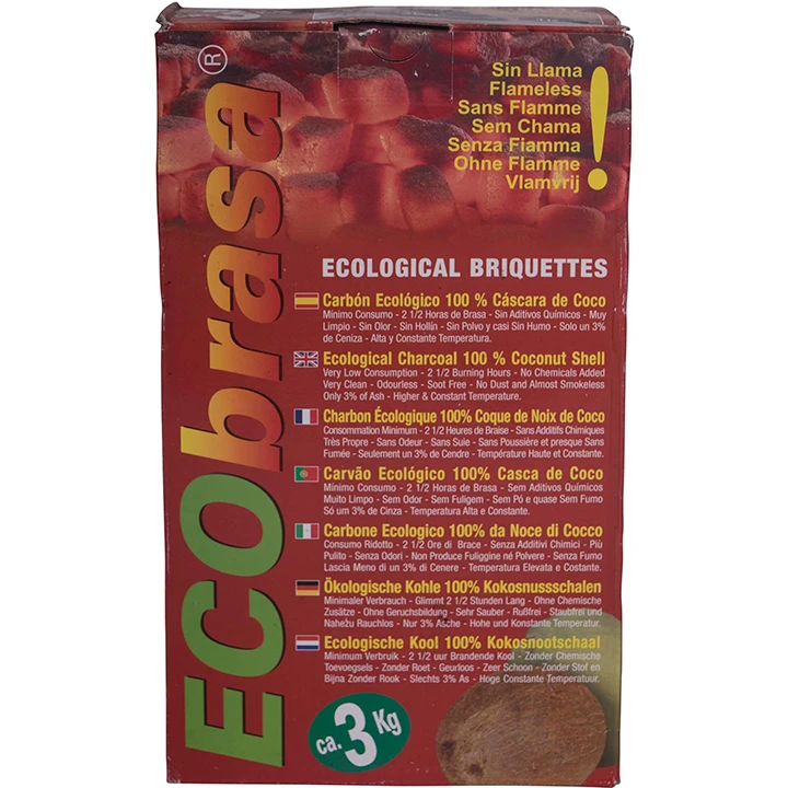 Ecobrasa Kokosbriketten Cubes 3 Kg 3 Ecobrasa Kokosbriketten Cubes 3 Kg