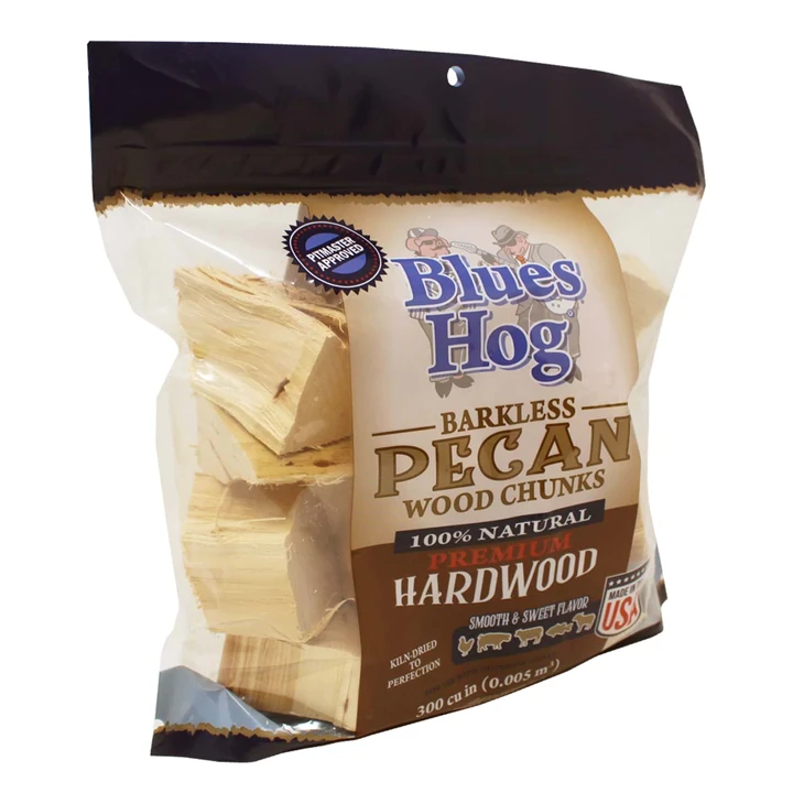 Blues Hog Pecan Chunks 2 Kg 4 Blues Hog Pecan Chunks 2 Kg - Afbeelding 2