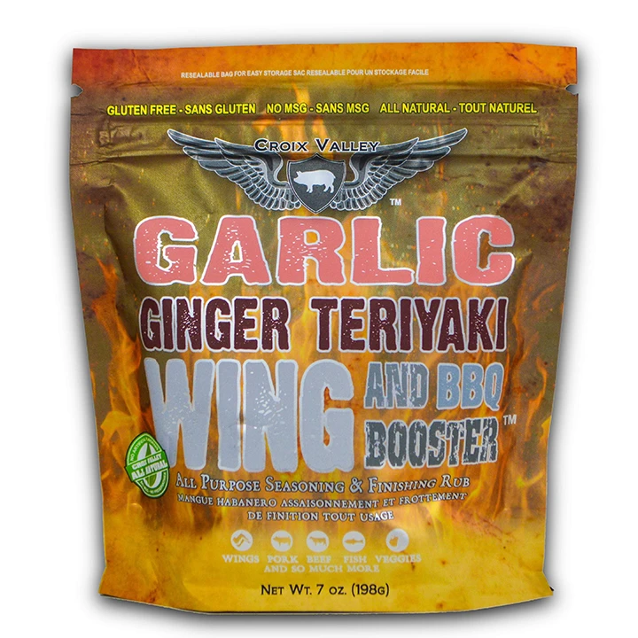 Croix Valley Garlic Ginger Teriyaki Wing And BBQ Booster 7 Oz 3 Croix Valley Garlic Ginger Teriyaki Wing And BBQ Booster 7 Oz