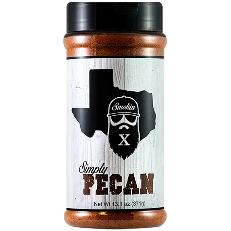 Smokin X Simply Pecan Rub 13.1 Oz 3 Smokin X Simply Pecan Rub 13.1 Oz
