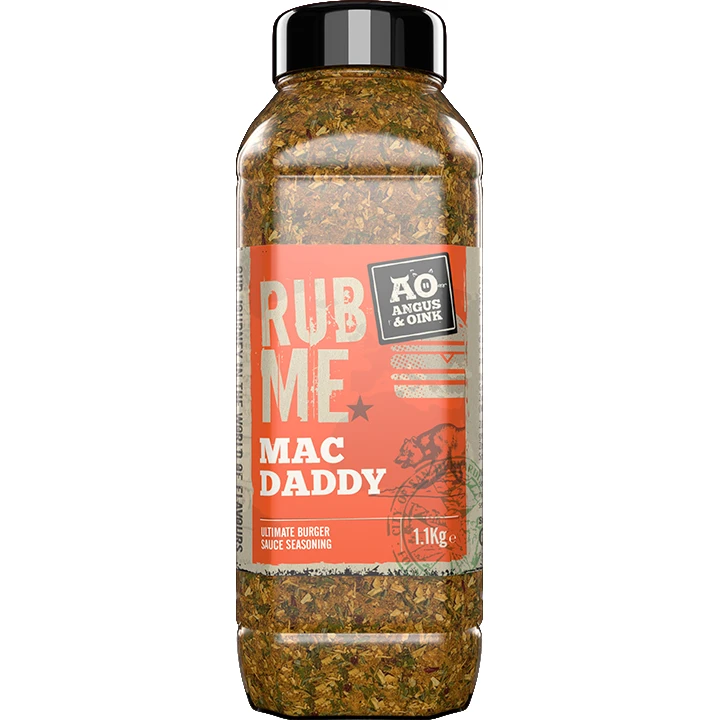 Angus&Oink (Rub Me) Macdaddy Burger Sauce Seasoning 1.2 Kg 3 Angus&Oink (Rub Me) Macdaddy Burger Sauce Seasoning 1.2 Kg