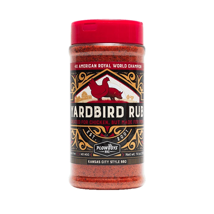 Plowboys Yardbird Rub 14oz 3 Plowboys Yardbird Rub 14oz
