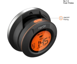 HerQs Dome Thermometer -Keuken Grill Winkel image 2091