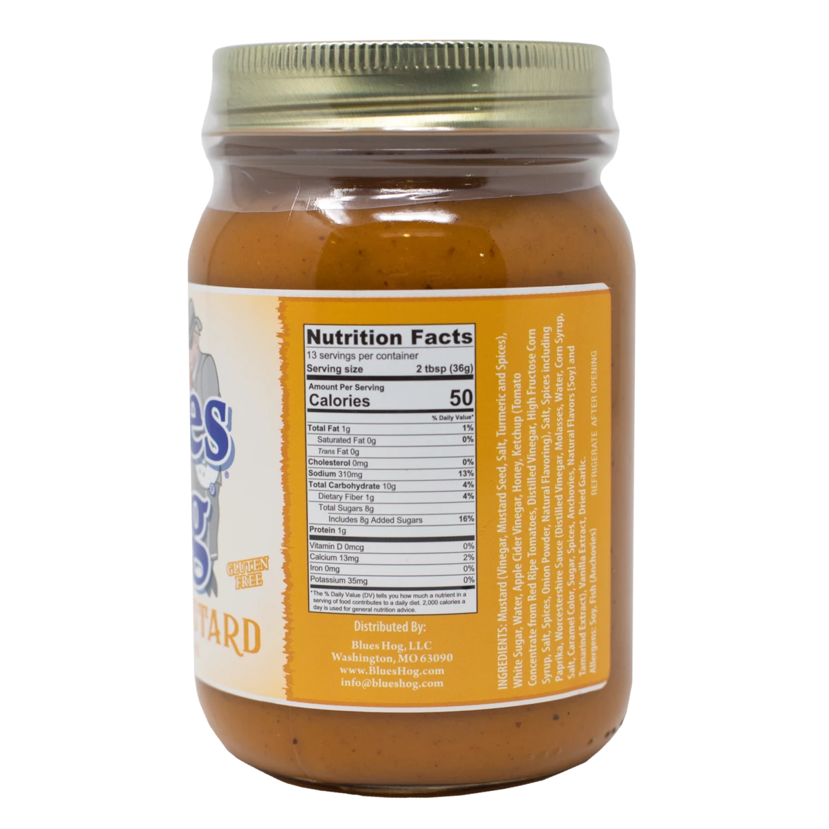 Blues Hog Honey Mustard 1 Pint 11 Blues Hog Honey Mustard 1 Pint - Afbeelding 9