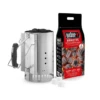 Weber Grote Brikettenstarter + GRATIS Weber Briketten + Aanmaakblokjes -Keuken Grill Winkel image 362