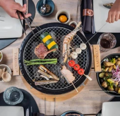 Yakiniku Ronde Shichirin Teppanyaki- & Hibachi Grill -Keuken Grill Winkel image 389