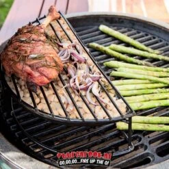 Big Green Egg Half Moon Grill Verhoger Medium / Small / Minimax 6 Big Green Egg Half Moon Grill Verhoger Medium / Small / Minimax -Keuken Grill Winkel image 402