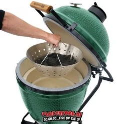 Big Green Egg Steel Fire Bowl Medium -Keuken Grill Winkel image 428