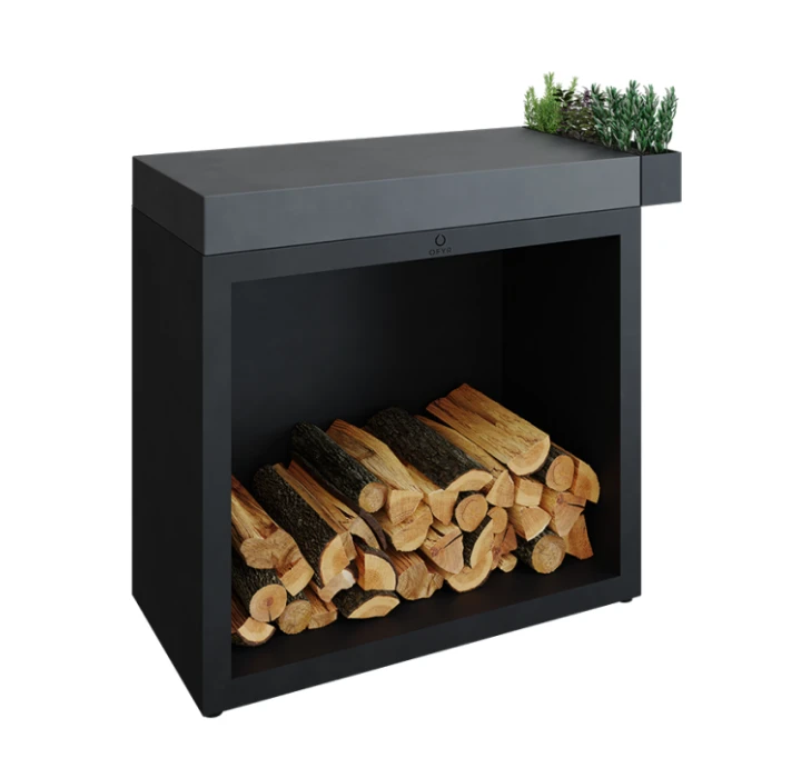 OFYR Butcher Block Storage Black 90 4 OFYR Butcher Block Storage Black 90 - Afbeelding 2