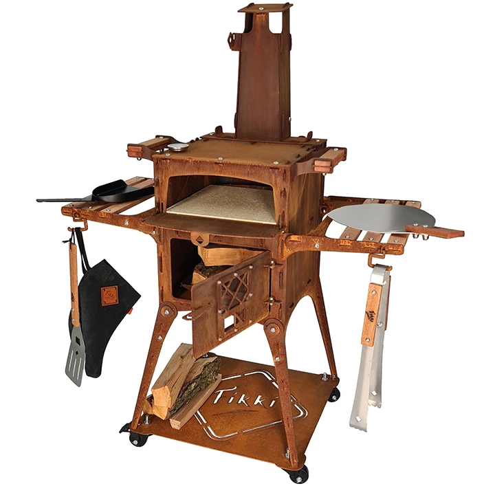 PK360 Grill&Smoker Graphite Met PVC Zijtafels 11 PK360 Grill&Smoker Graphite Met PVC Zijtafels - Afbeelding 9