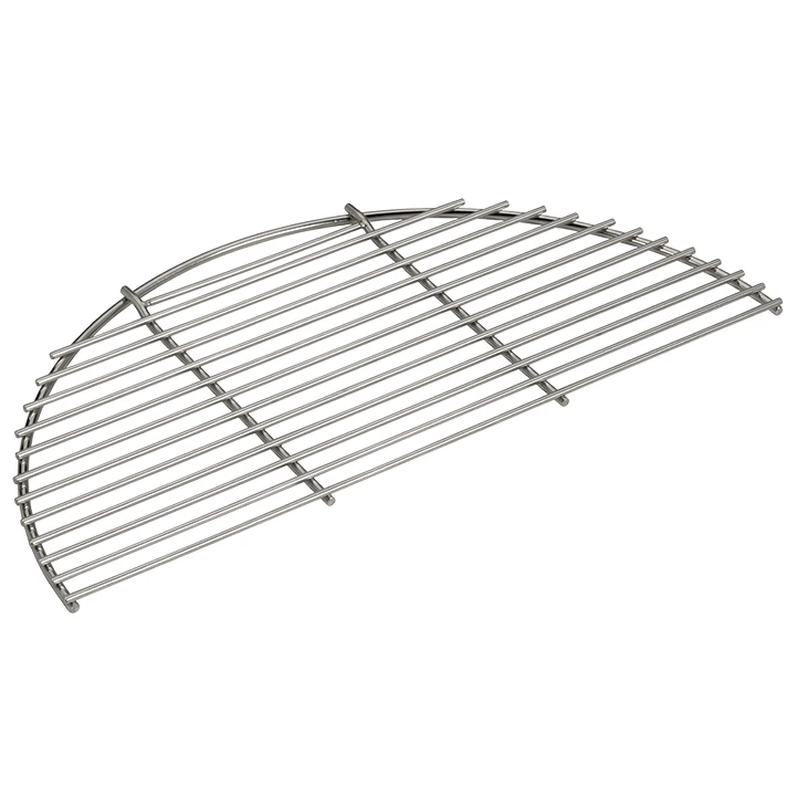 Big Green Egg Stainless Steel Half Grid Medium 3 Big Green Egg Stainless Steel Half Grid Medium