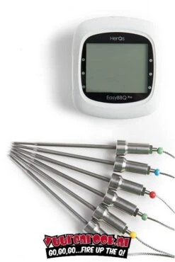 HerQs Easy Pro BBQ Thermometer -Keuken Grill Winkel image 804