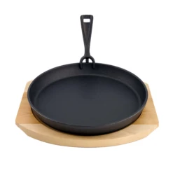 The Bastard Cast Iron Cooking Plate & Holder